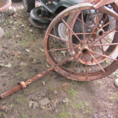 lot 148 image: Steel Wheels