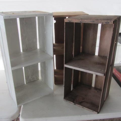 lot 207 image: Wooden Fruit Crates