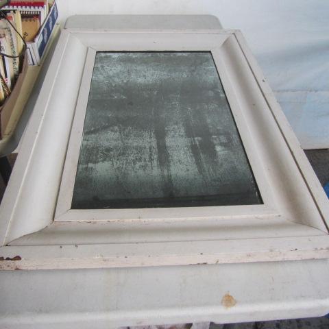 lot 210 image: Antique Framed Mirror