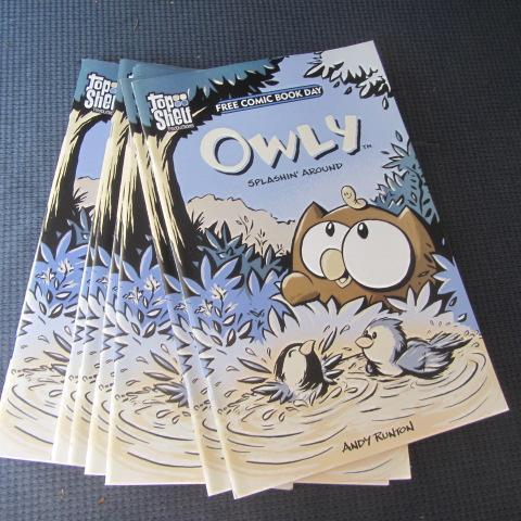 lot 229 image: Top Shelf Owly Comics