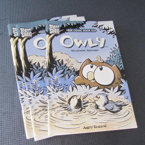 lot 234 image: Top Shelf Owly Comics