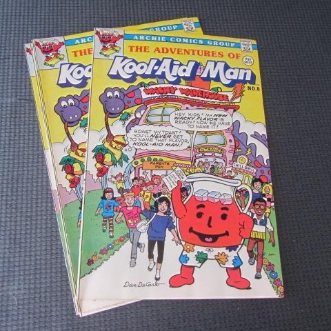 lot 239 image: Adventures of Kool-Aid Man Comics