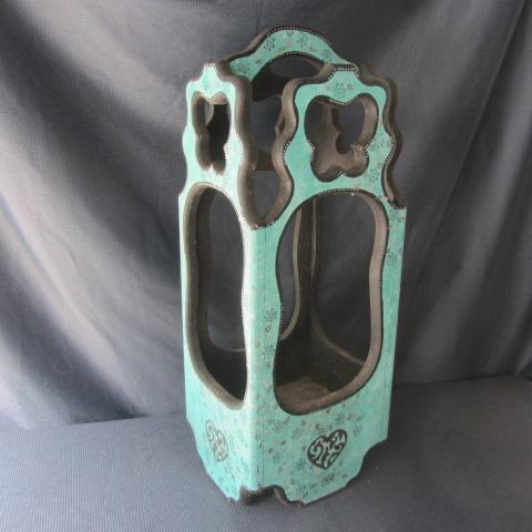 lot 32 image: Hand Painted Umbrella Stand
