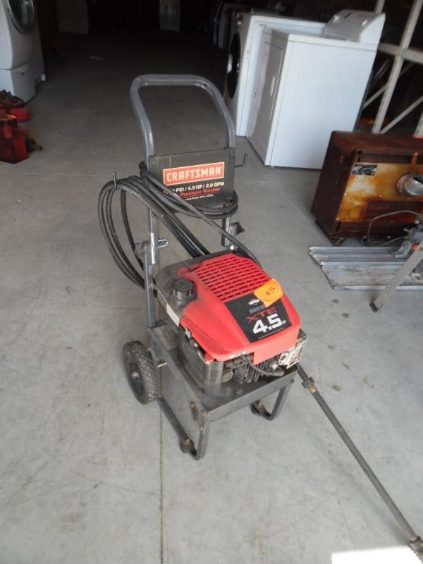 Craftsman pressure washer