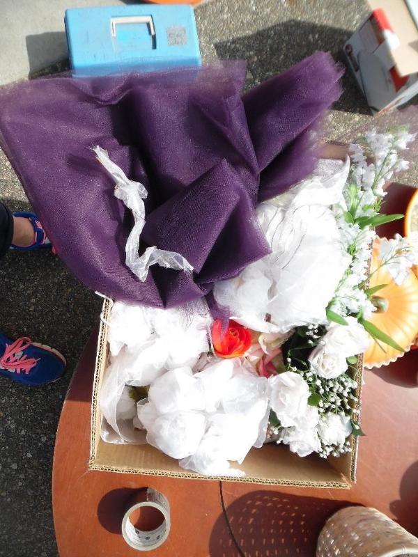 Box of Wedding Decorations