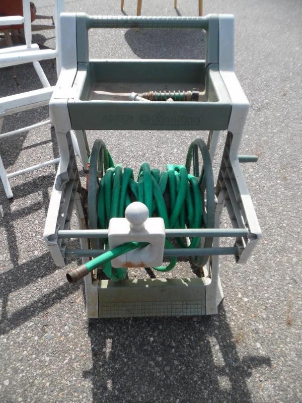 Hose Caddy and Hose