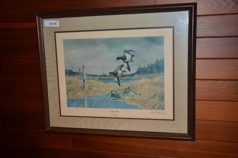 lot 232 image: Framed print &quotNorthern Bills" by Le...