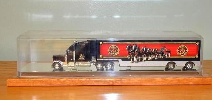 lot 117 image: Budwieser Clydesdale 75th Anniversary truck, ...