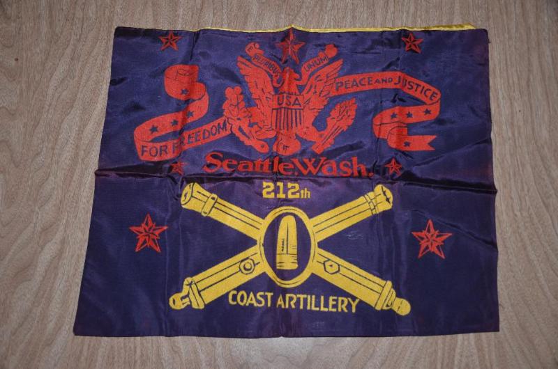 lot 124 image: 212 Coast Artillery, Seattle Washington, 1924...