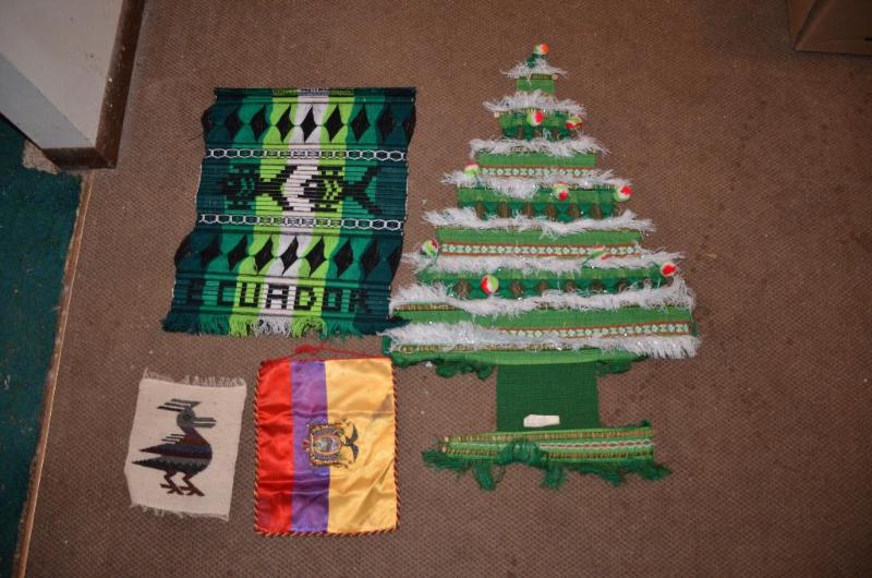 lot 148A image: Wall hangings made in Ecuador.  The Chri...