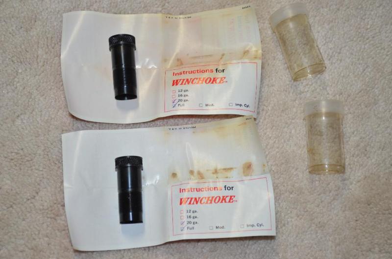lot 185 image: Two Winchester Choke 20 ga. full choke 20 gau...