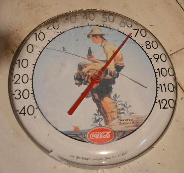 lot 23 image: Vintage collectible Coca Cola Norman Rockwell...
