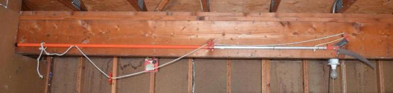 lot 50 image: Pole tree saw pruner...