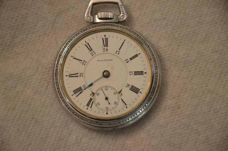 lot 80 image: Waltham pocket watch, 17 jewels. P. L. Bartle...