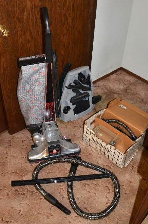lot 96 image: Kirby Heritage II vacuum cleaner with attachm...