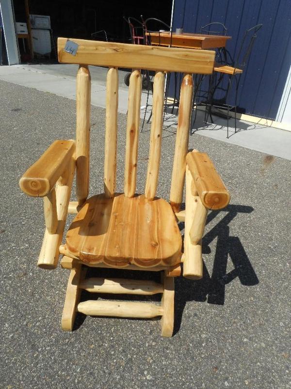 Log glider rocker