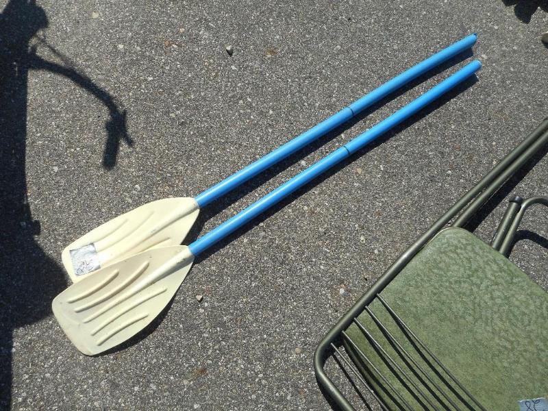Plastic oars