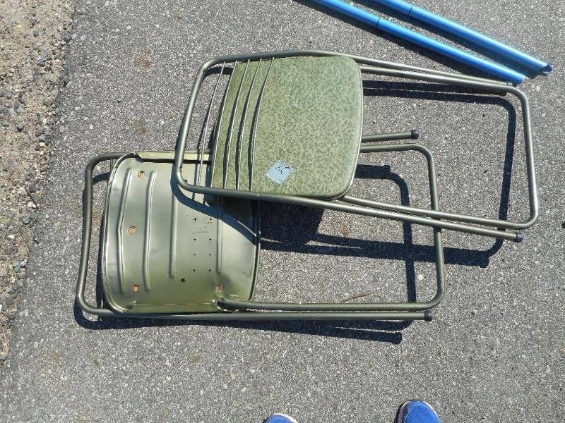 Folding chairs
