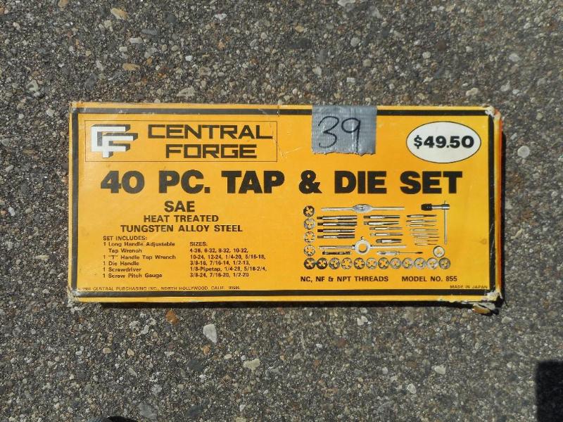 Tap & Die set
