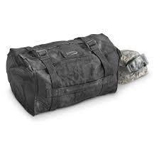 lot 17 image: 4 Used Italian Military Surplus Navy Duffel Bags