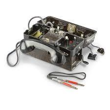 lot 7 image: Used German Military Field Phone