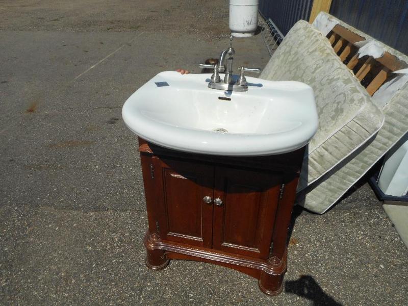 Bathroom sink and vanity