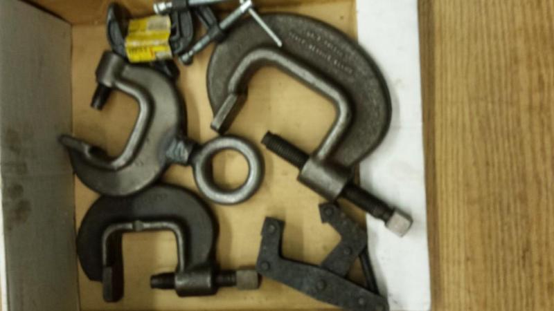 lot 102 image: (6) Assorted Clamps to include (1) Vulcan No...