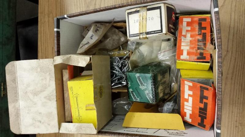 lot 103 image: Lot of Assorted Hardware to include Nails, B...
