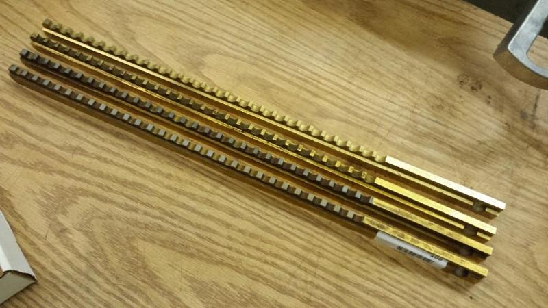 lot 108 image: (4) DuMont&nbspBroaches.2504" x 20-14&...