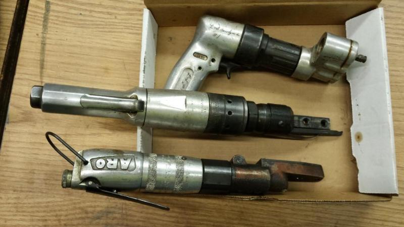 lot 116 image: (3) Assorted Pneumatic Tools to Include (1) ...
