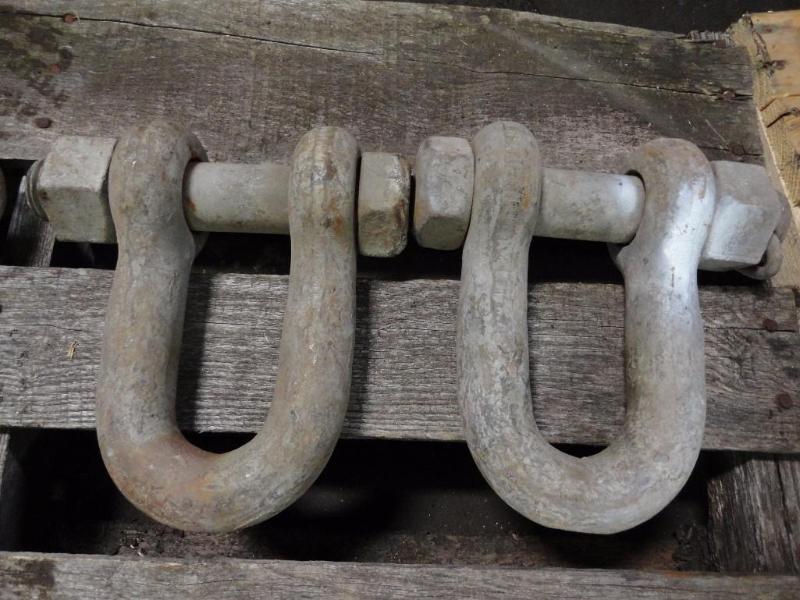 lot 196 image: (2) Clevis, 2-34" Between Bolt Threads...