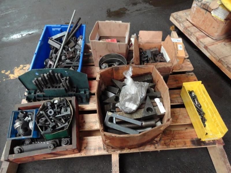 lot 288 image: Pallet of Assorted Hold Down Tooling and Hard...