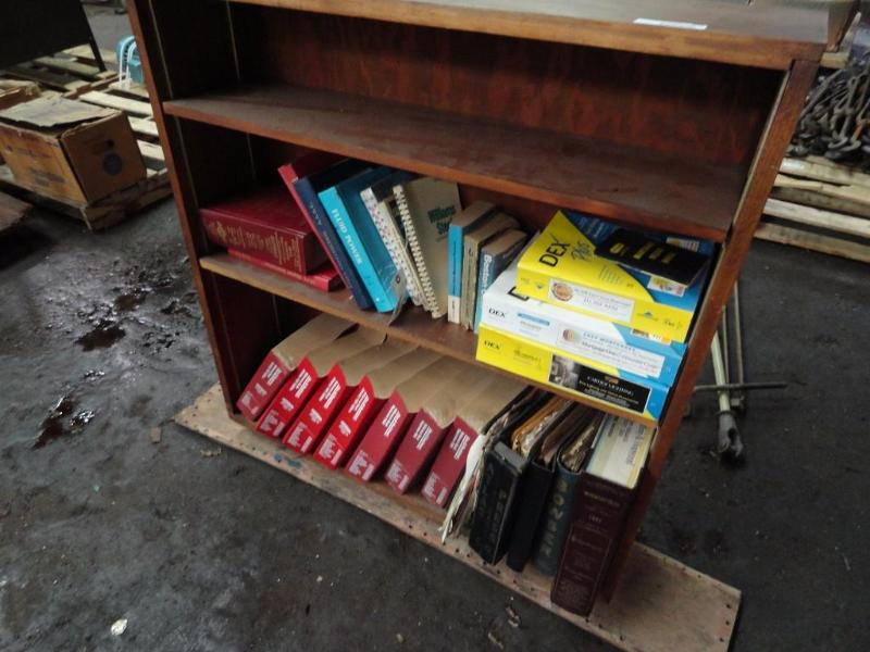 lot 298 image: Bookcase with assorted books...