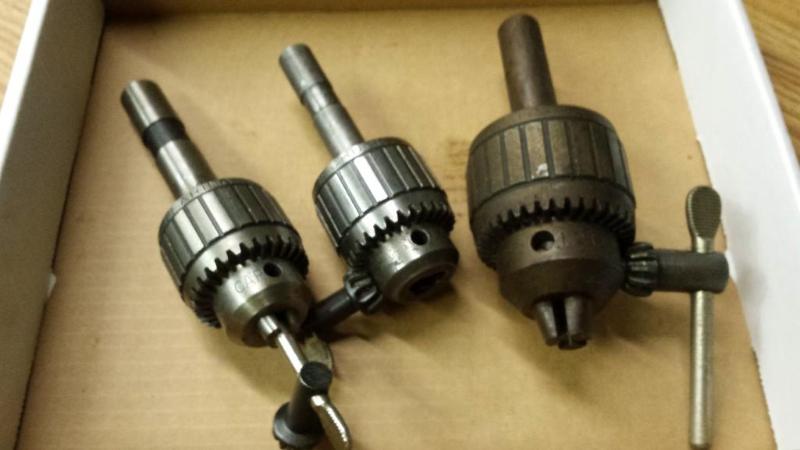 lot 30 image: (3) Jacobs Super Ball Bearing Chucks to Inclu...