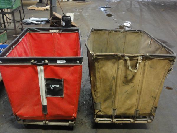 lot 306 image: Royal Canvas Carts 29W X 36L X 30D