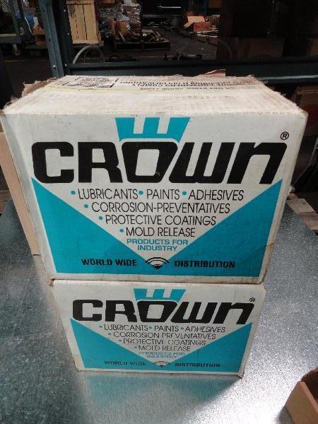 lot 341 image: (24) Can Crown Dry Film Lubricant and Mold Re...