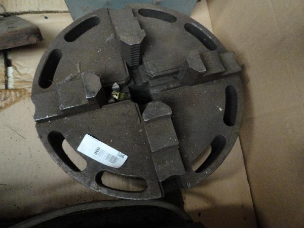lot 386 image: 13" 4-Jaw Chuck...