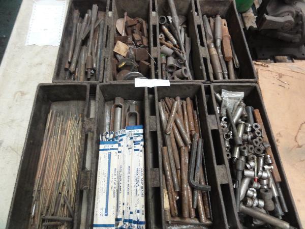 lot 411 image: Bins of&nbspMisc. Metal Bits, Punches, Hack ...