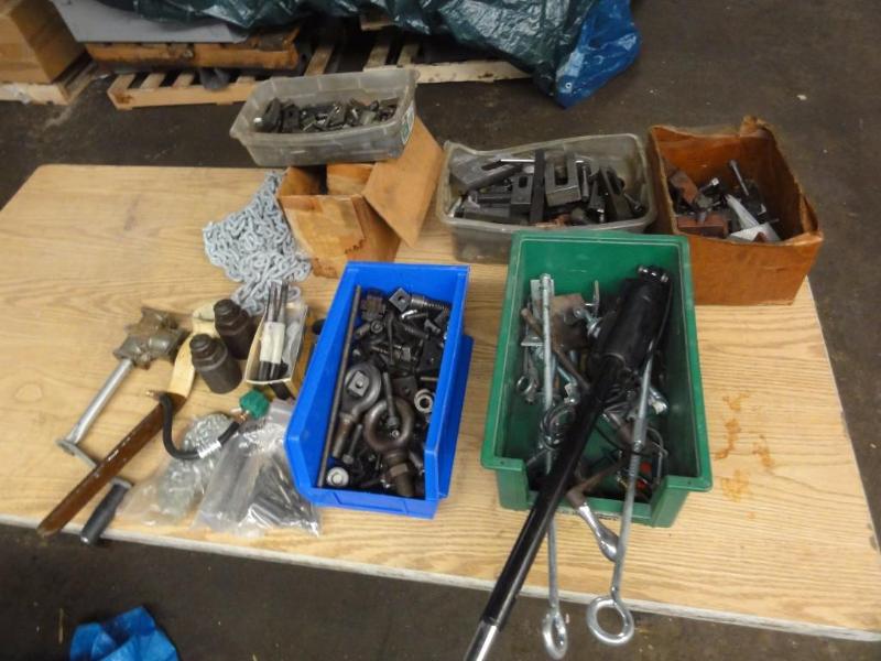 lot 485 image: Assorted Hold Down Tooling and Hardware...