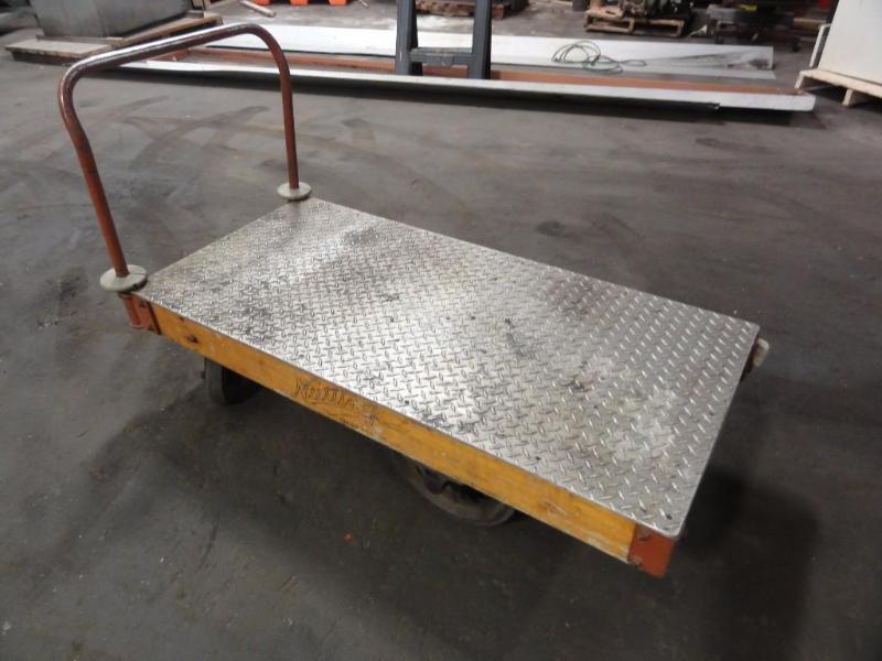 lot 489 image: Nutting Cart 28" x 60" with Diamond...