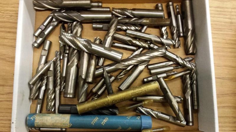 lot 60 image: (40) Assorted End Mills up to 78"...