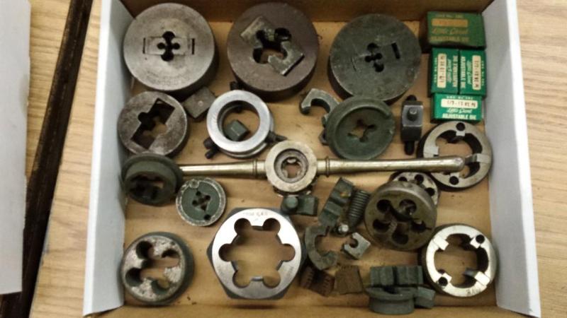 lot 70 image: Assorted Tapping Dies...