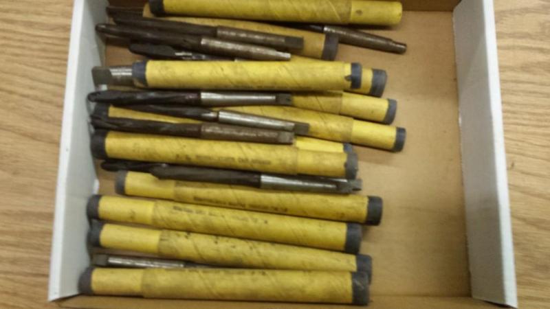 lot 73 image: Assorted Spiral Flute Reamers...