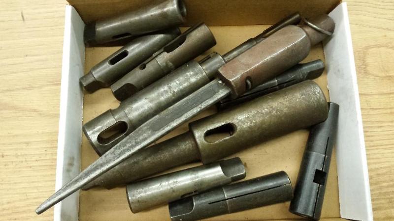 lot 92 image: Assorted Morse Taper Adapters...
