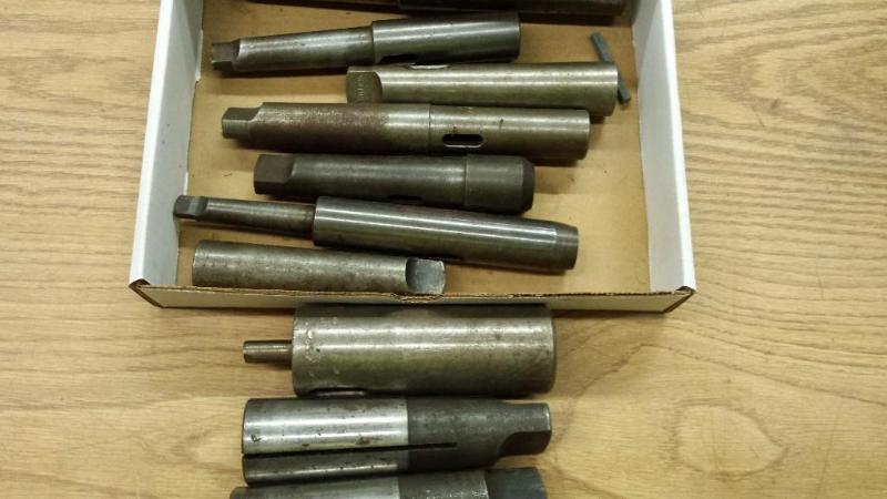 lot 94 image: Assorted Morse Taper Adapters, Tapping, End M...