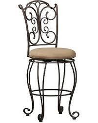 Gathered Back Counter Stool