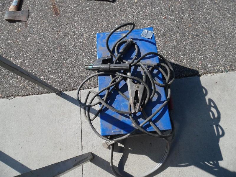 Welder and Table