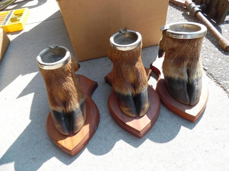 Elk Feet Ash Trays