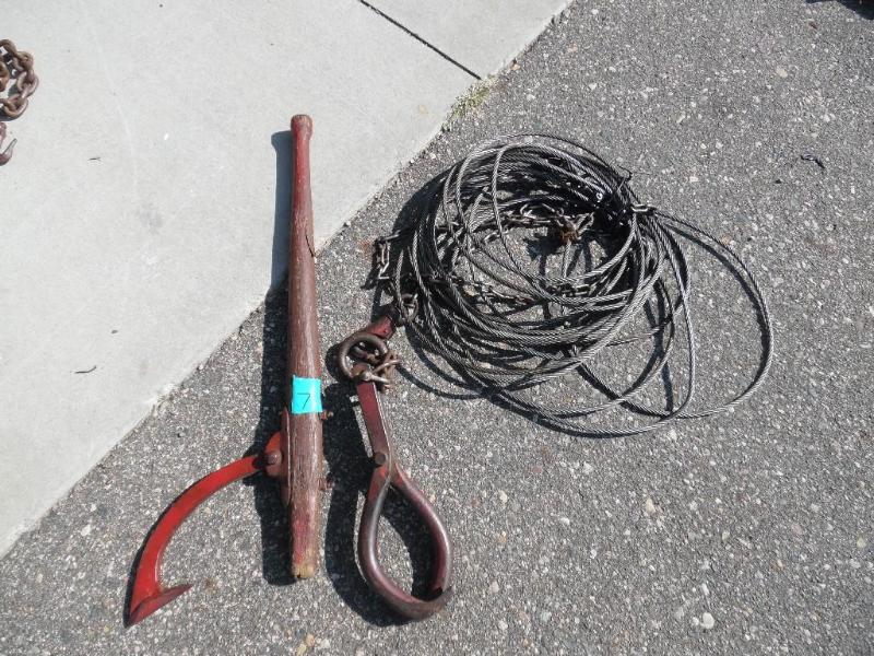Log Roller and Cable