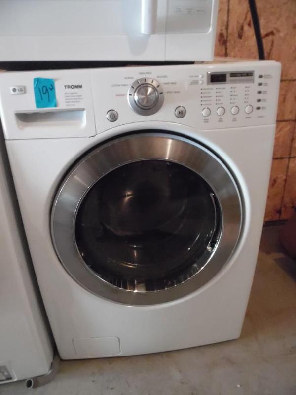 LG Tromm washer
